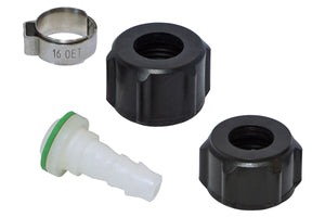 Screwing with plastic nut, G1/2" for 8 mm hose for Profi Star 5, REB 15 AZ2, REC 15 ABZ, Spray-Matic 5 P / 7 P, Spray-Matic 10 B, REC 15 PZ1