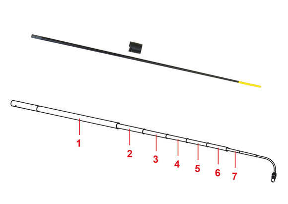 Tube section 7  for XL 8 S / XL 8 D